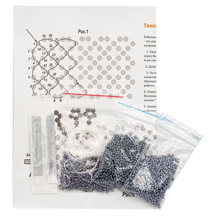 Набор для бисероплетения «Браслет Роксана» — картинка 2