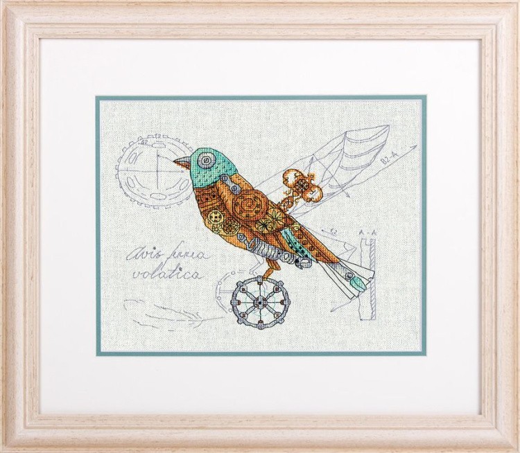Набор для вышивания «Птица механическая» — картинка 3