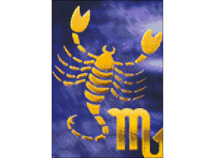 Алмазная вышивка «Скорпион» — картинка 2
