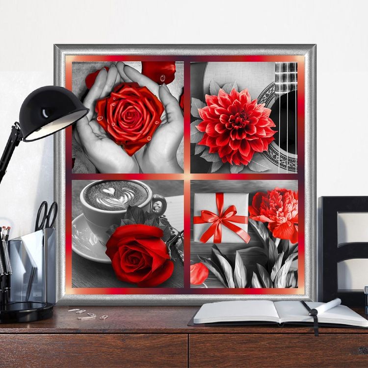 Алмазная вышивка «Яркий акцент» — картинка 2