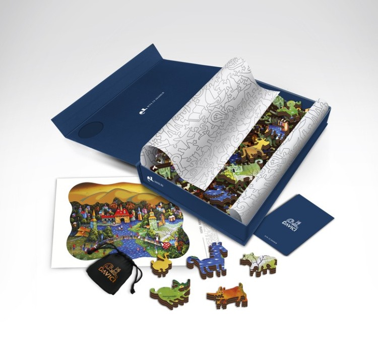 Деревянные пазлы DAVICI «Зима не за горами» — картинка 10