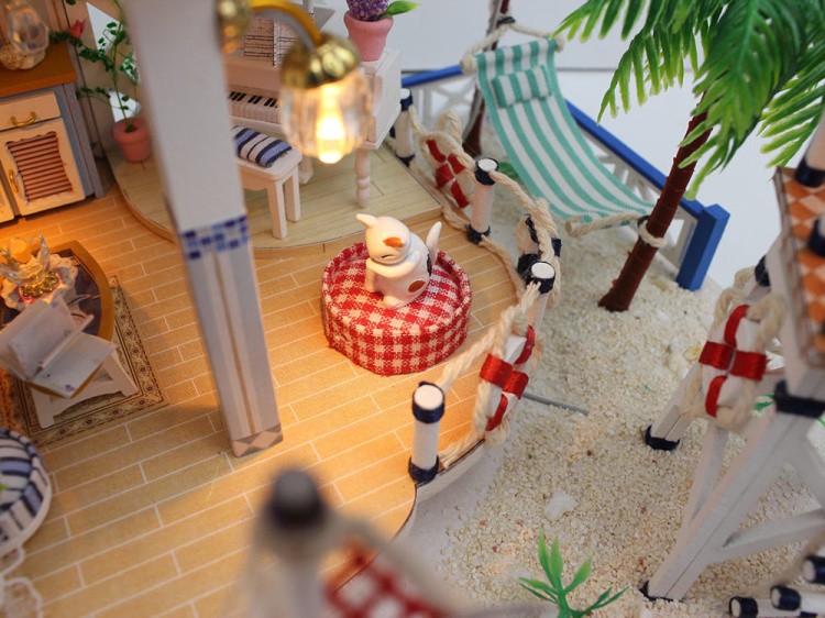 Набор для создания миниатюры (румбокс) «Причал» — картинка 4