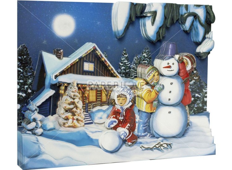 Папертоль «Зимние каникулы» — картинка 3