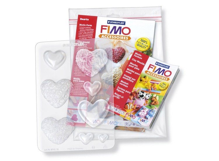 Формы FIMO «Сердца» — картинка 2
