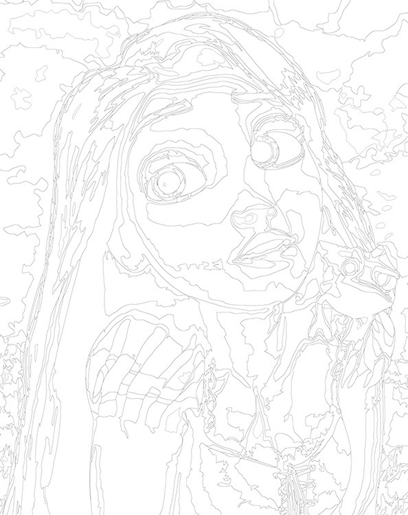 Картина по номерам «Герои Дисней: Рапунцель, мультики 40x50» — картинка 3