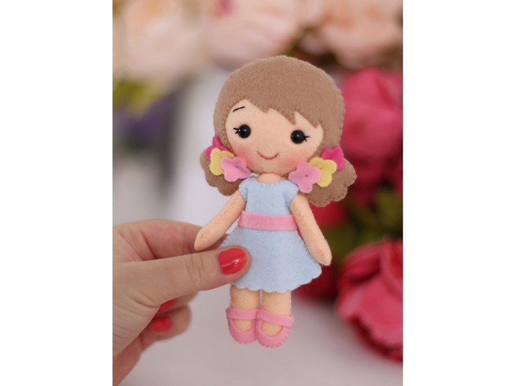 Набор для шитья игрушки «Малышки Полина и Алина» — картинка 6