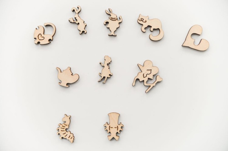 Деревянные пазлы DAVICI «Безумное чаепитие» — картинка 6