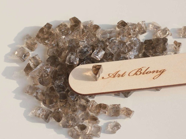 Стеклянная крошка Кристалл. Brown (фракция 3-8 мм), Art Blong — картинка 2