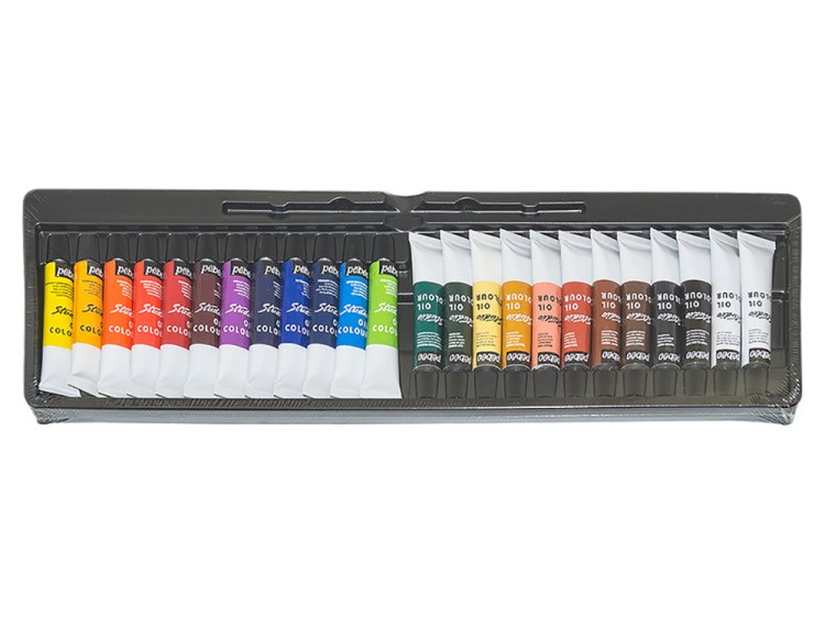 Краски Pebeo масляные 24 цвета набор XL 12 мл — картинка 3