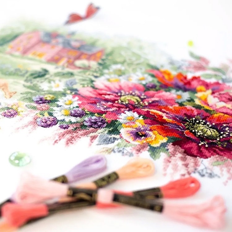 Набор для вышивания «Замок у леса» — картинка 5