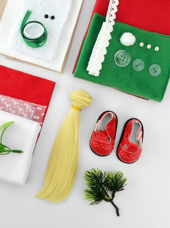 Набор для шитья «Куколка в красном» — картинка 6