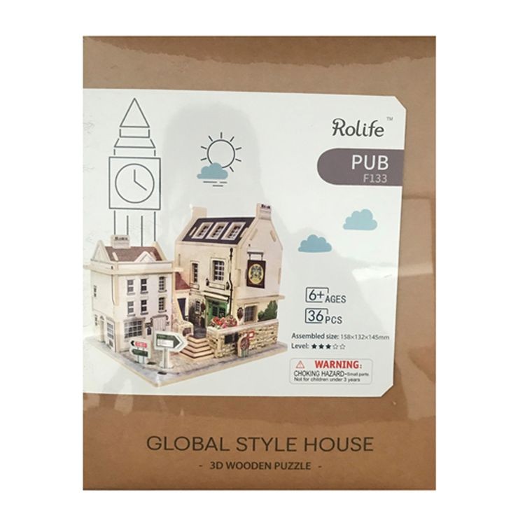 Конструктор из дерева «Британский бар» — картинка 3