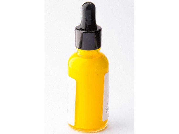 Краска для эбру желтая 30 мл, Karin — картинка 2