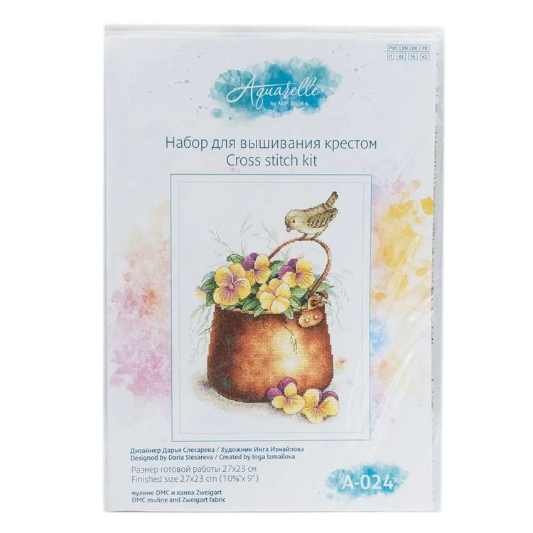 Набор для вышивания «Цветочная легкость» — картинка 5