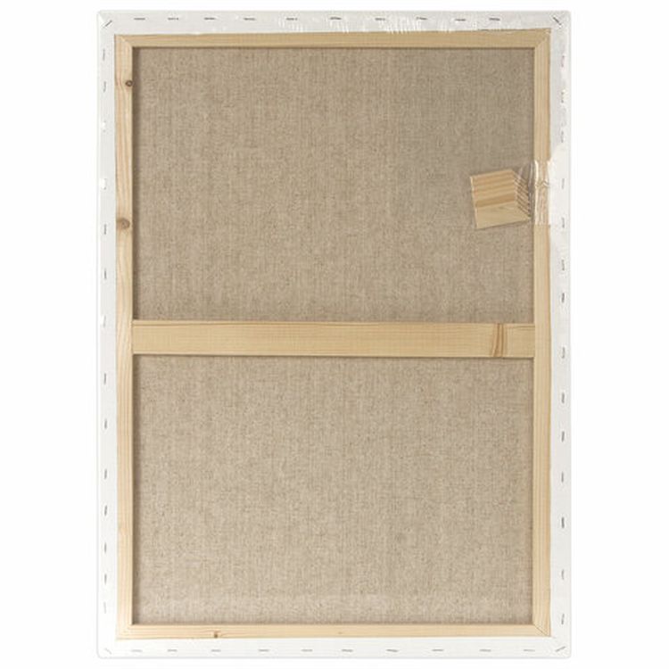 Холст на подрамнике BRAUBERG ART CLASSIC, 50х70 см, грунт., 45%хлоп., 55%лен, среднее зерно — картинка 3