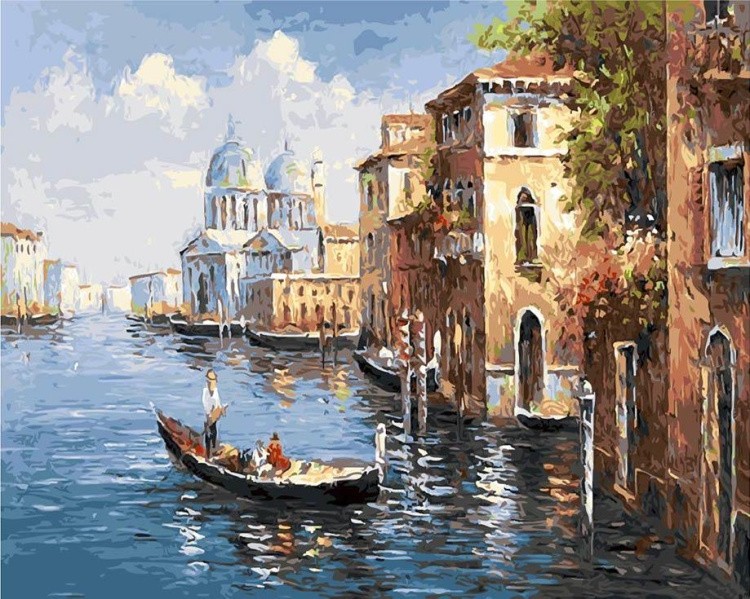 Картина по номерам «Венеция»