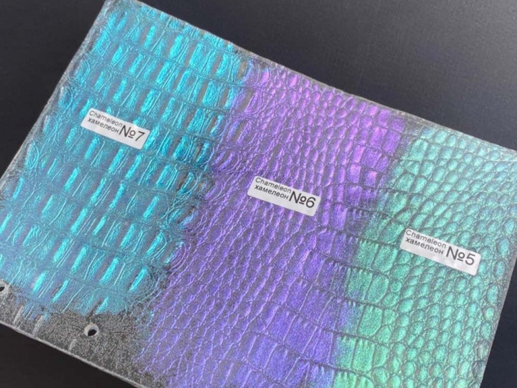 №7 Сhameleon pigment Хамелеон (цвет сине-голубой) 10 г, Art Blong — картинка 4