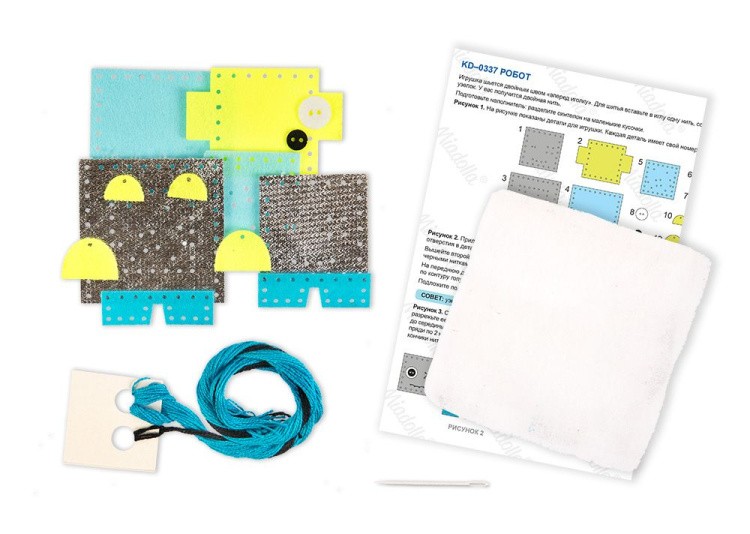 Набор для шитья «Робот» — картинка 2