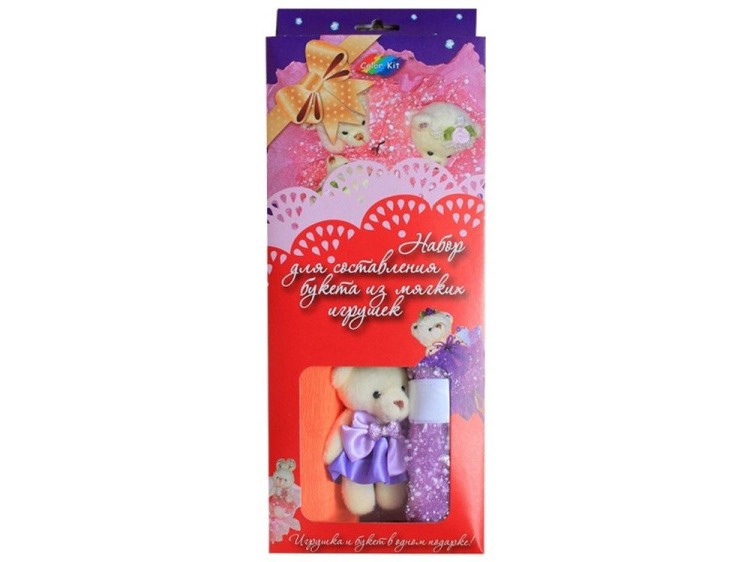 Набор для создания букета «Лиловое настроение» — картинка 3
