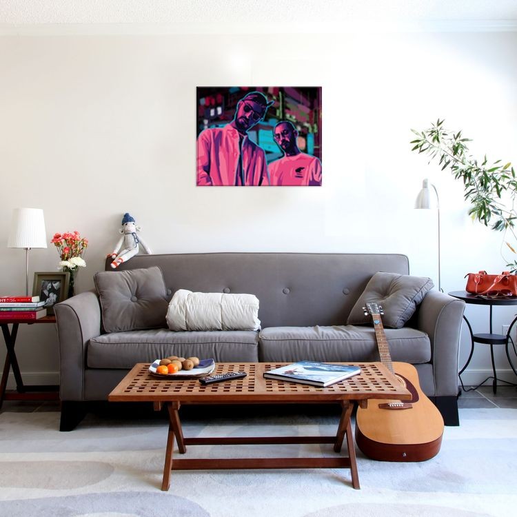 Картина по номерам «Арт Мияги и Энди» — картинка 4