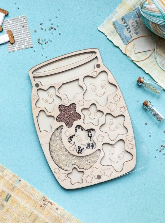 Органайзер для бисера с крышкой «Баночка сновидений» — картинка 3