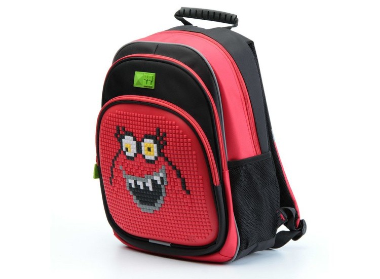 Рюкзак 4ALL Kids с битами, черно-красный — картинка 2