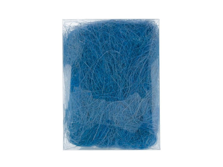 Сизалевое волокно, цвет: голубой 20 г, Blumentag