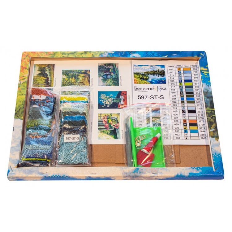 Алмазная вышивка «У реки» — картинка 2