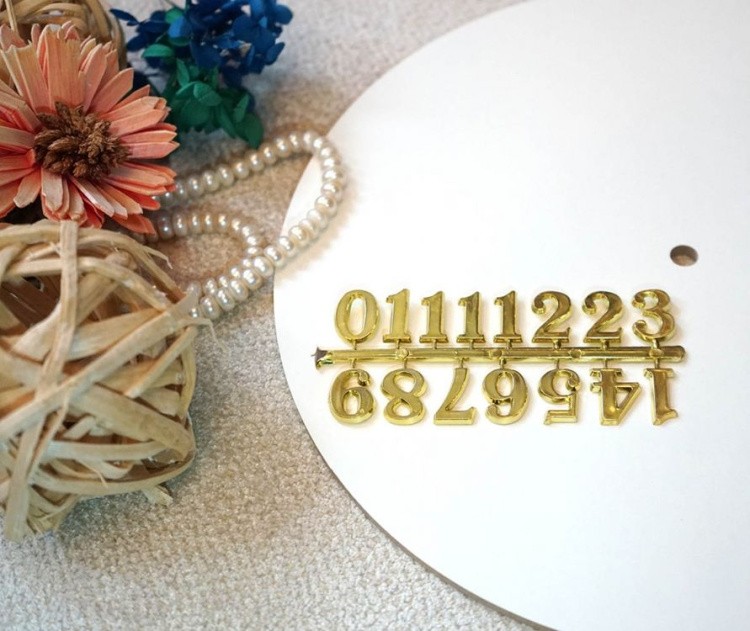 Цифры для часов, 3 см, стиль 3 — картинка 2