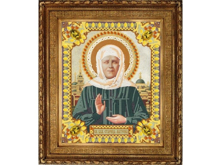 Рисунок на ткани «Св.Матрона»