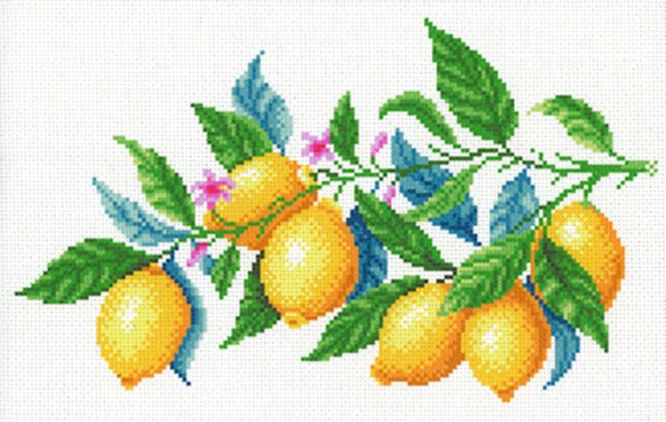 Набор для вышивания «Лимонная гармония»