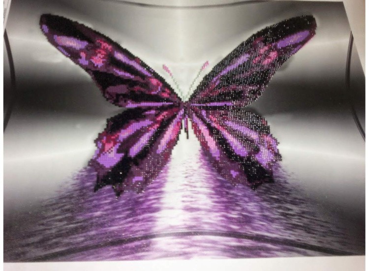Алмазная вышивка «Бабочка» — картинка 3