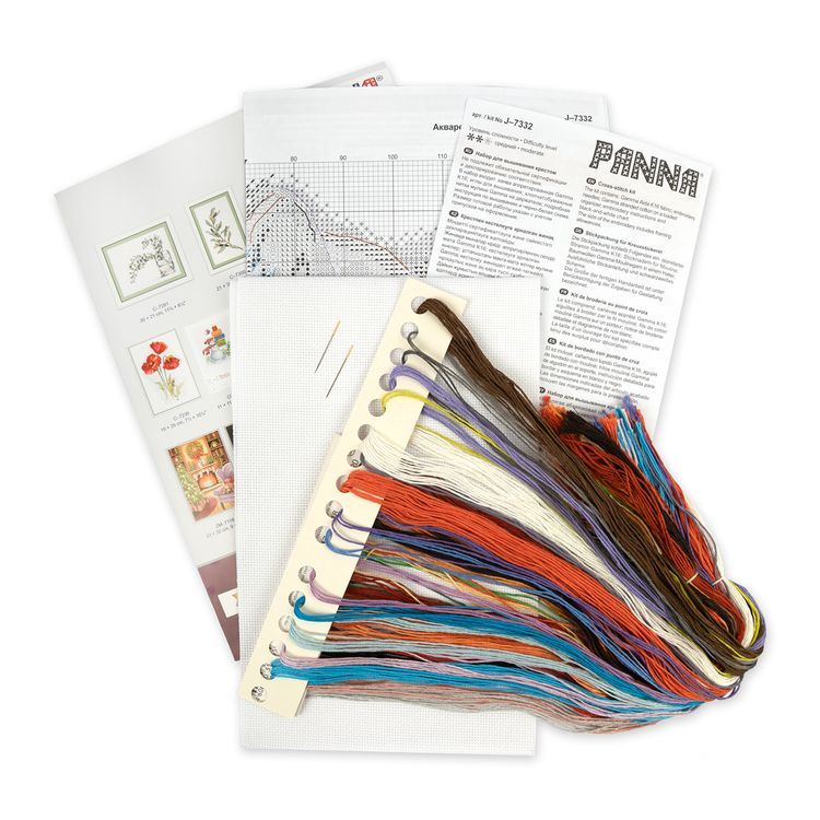 Набор для вышивания «Акварельный тигр» — картинка 2