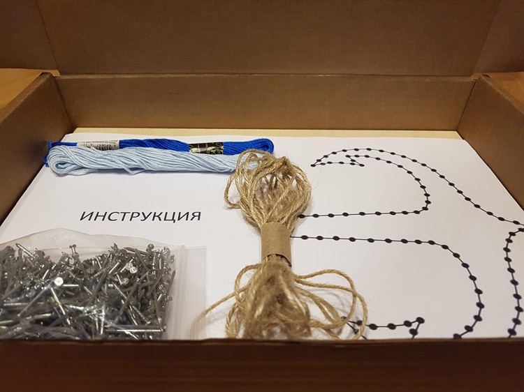 Набор для творчества STRING ART «Якорь» — картинка 4