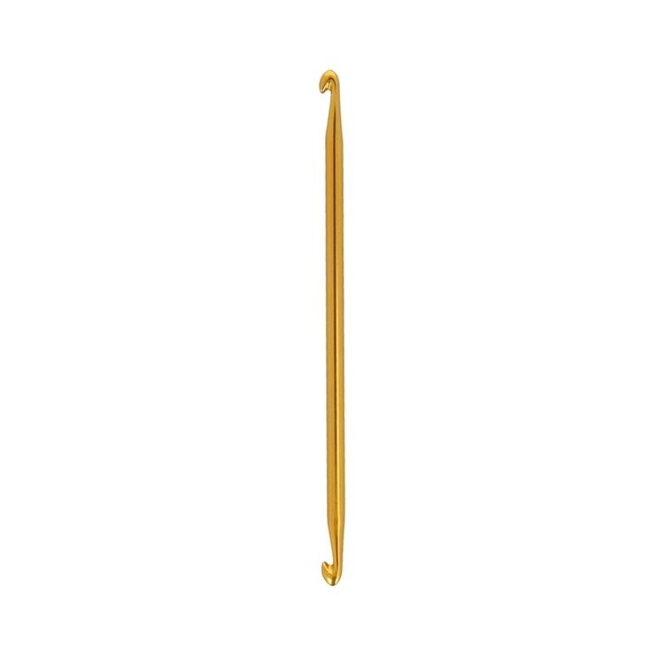 Крючок для тунисского вязания, двухсторонний, металл, 6 мм, 14,5 см, Gamma