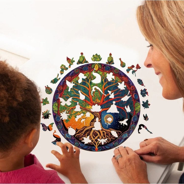 Деревянные пазлы «Древо Жизни M», Woodbests — картинка 4