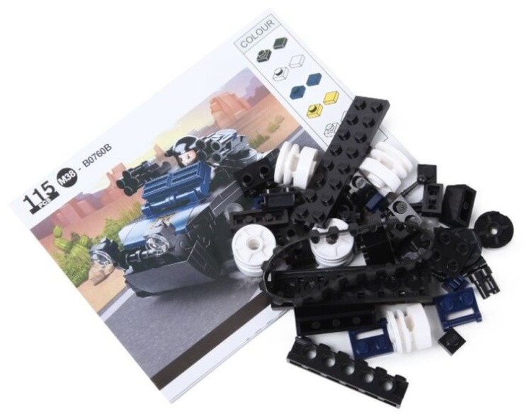 Конструктор «Полиция. Патрульный танк», 115 деталей — картинка 2