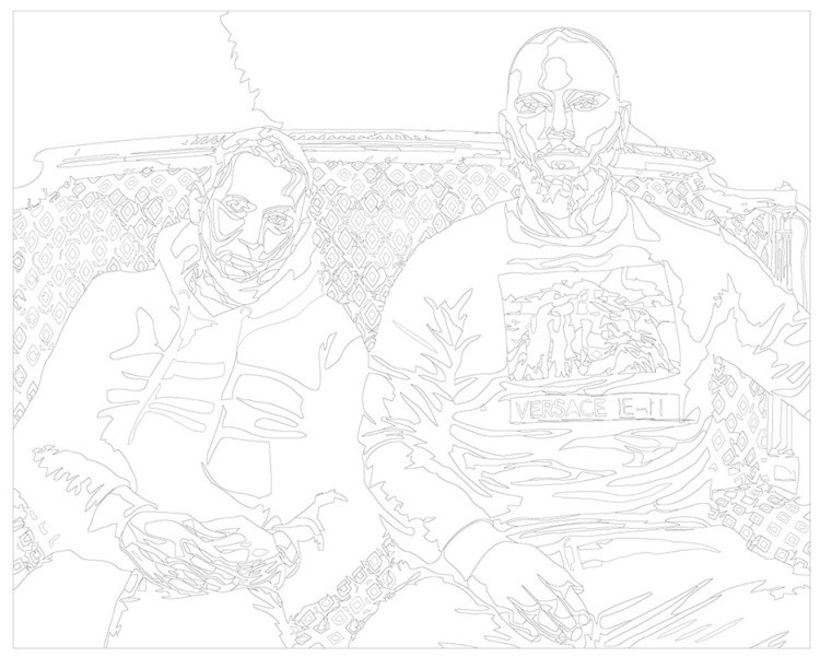 Картина по номерам «Рэп-группа Каспийский груз: Брутто и ВесЪ 6» — картинка 3