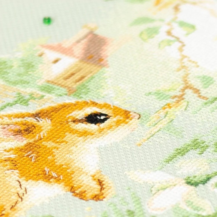 Набор для вышивания «Живые истории. Зайчонок» — картинка 8