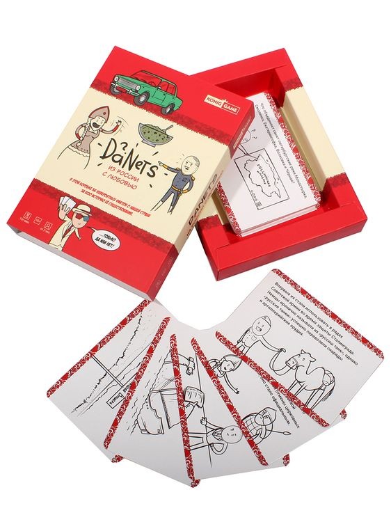 Настольная игра «DaNetS. Из России с любовью» — картинка 3