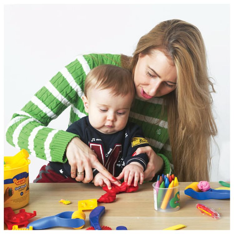 Пластилин на растительной основе «Blandiver» JOVI (Испания), 5 цветов, 550 г — картинка 4