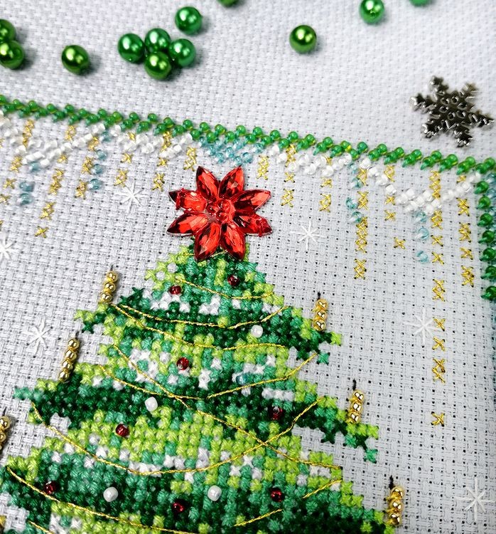 Набор для вышивания «Новогодняя ёлка» — картинка 3