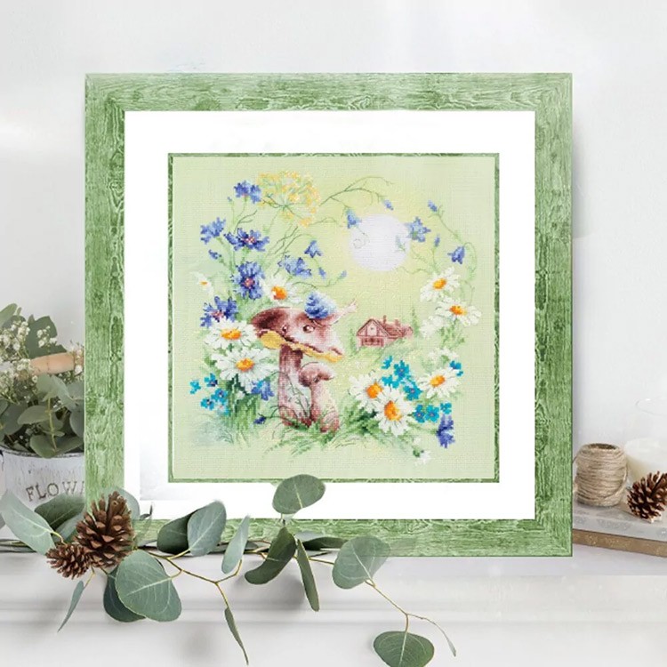 Набор для вышивания «Живые истории. Улитка» — картинка 11