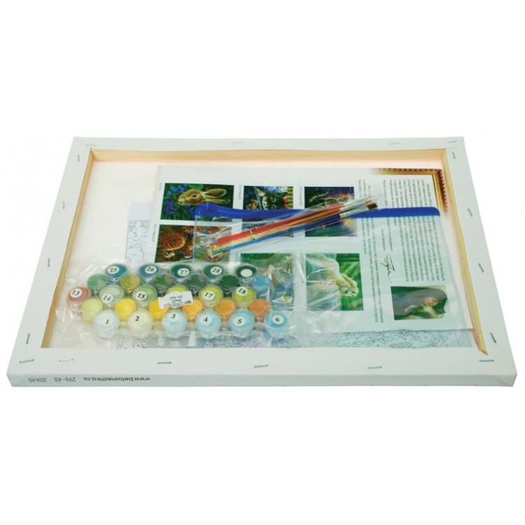 Картина по номерам «Осенний кот» — картинка 3