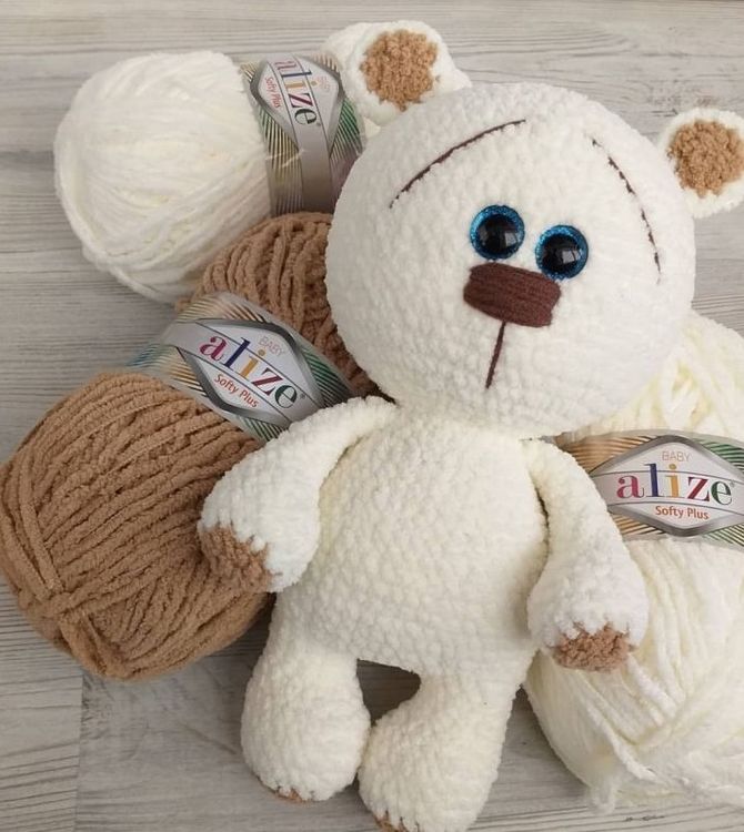 Пряжа ALIZE Softy Plus (5862), мультиколор, 5 шт. по 100 г — картинка 4