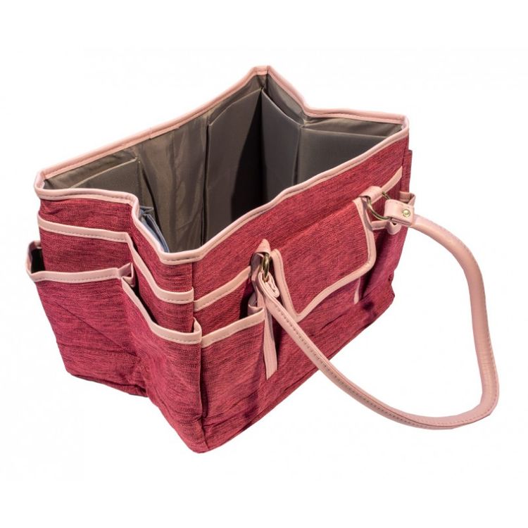 Сумка для рукоделия 29х25х24 см, цвет: фуксия — картинка 4