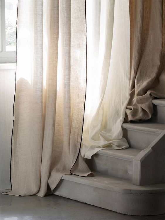 Ткань лен 3 м, ширина 150 см, цвет: натуральный, TBY — картинка 6