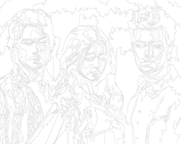 Картина по номерам «Дневники вампира: Деймон, Елена и Стефан» — картинка 3