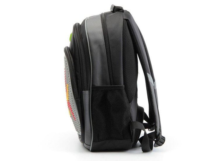 Рюкзак 4ALL Kids с битами, черно-серый — картинка 3