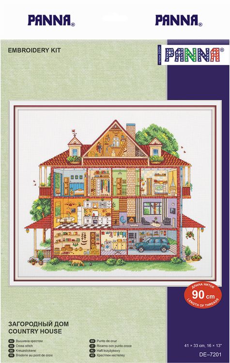 Набор для вышивания «Загородный дом» — картинка 2